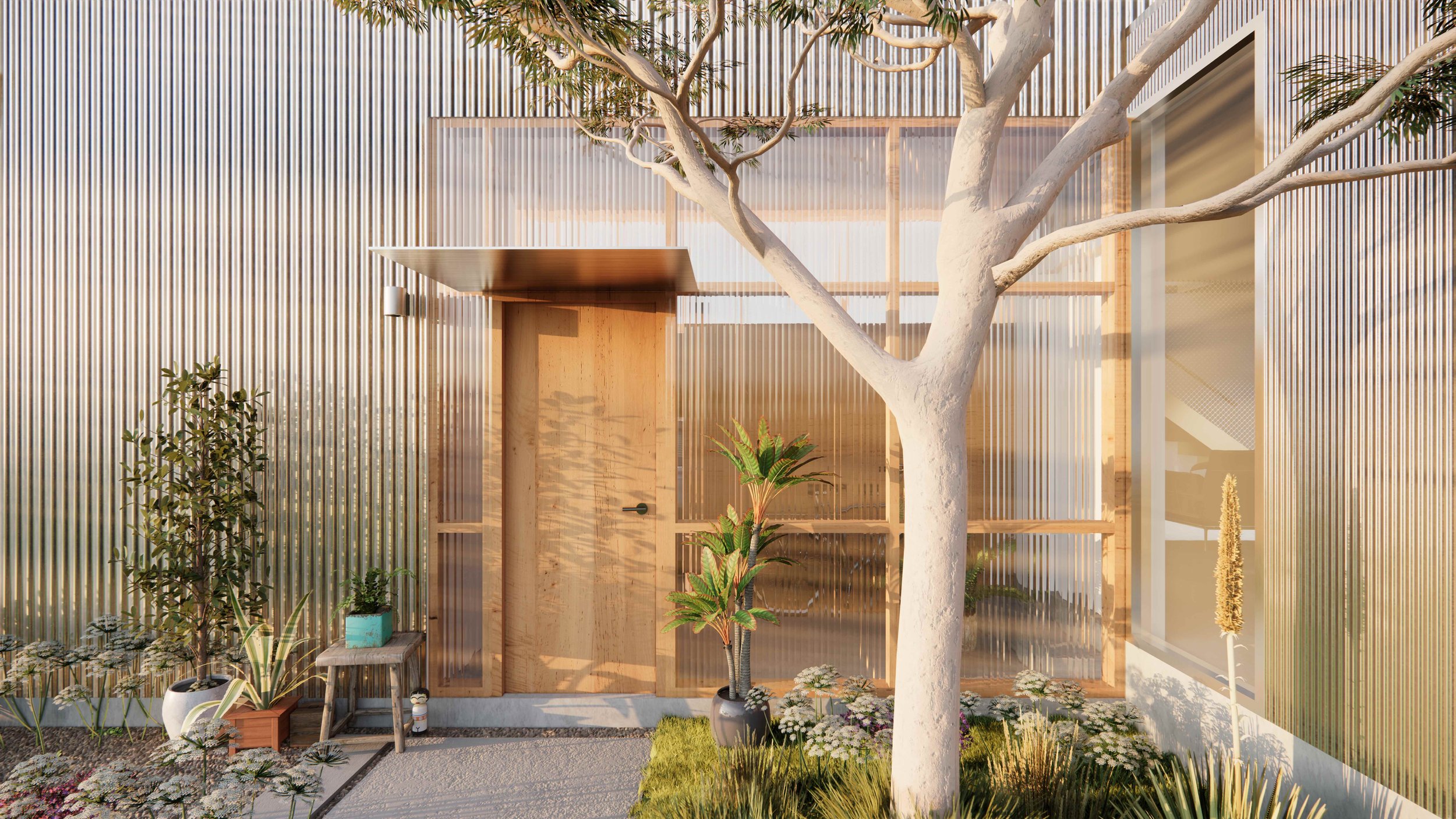 Shand Street Townhouses - Interior space