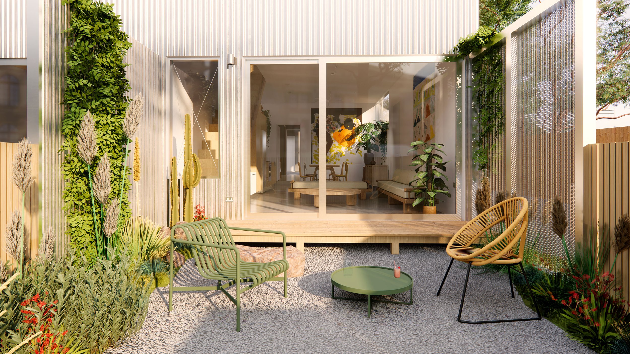 Shand Street Townhouses - Townhouse detail