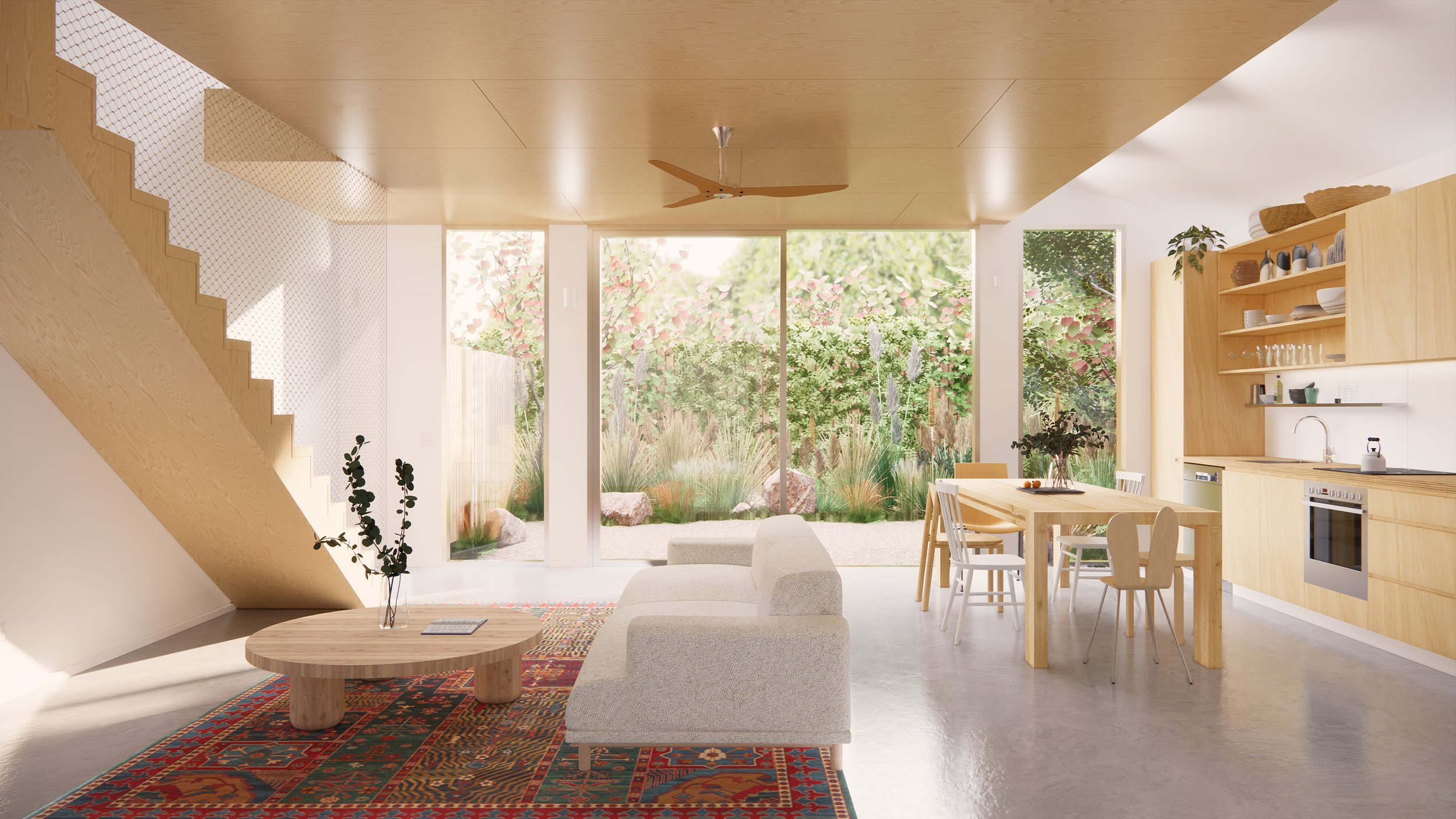 Shand Street Townhouses - Architectural detail