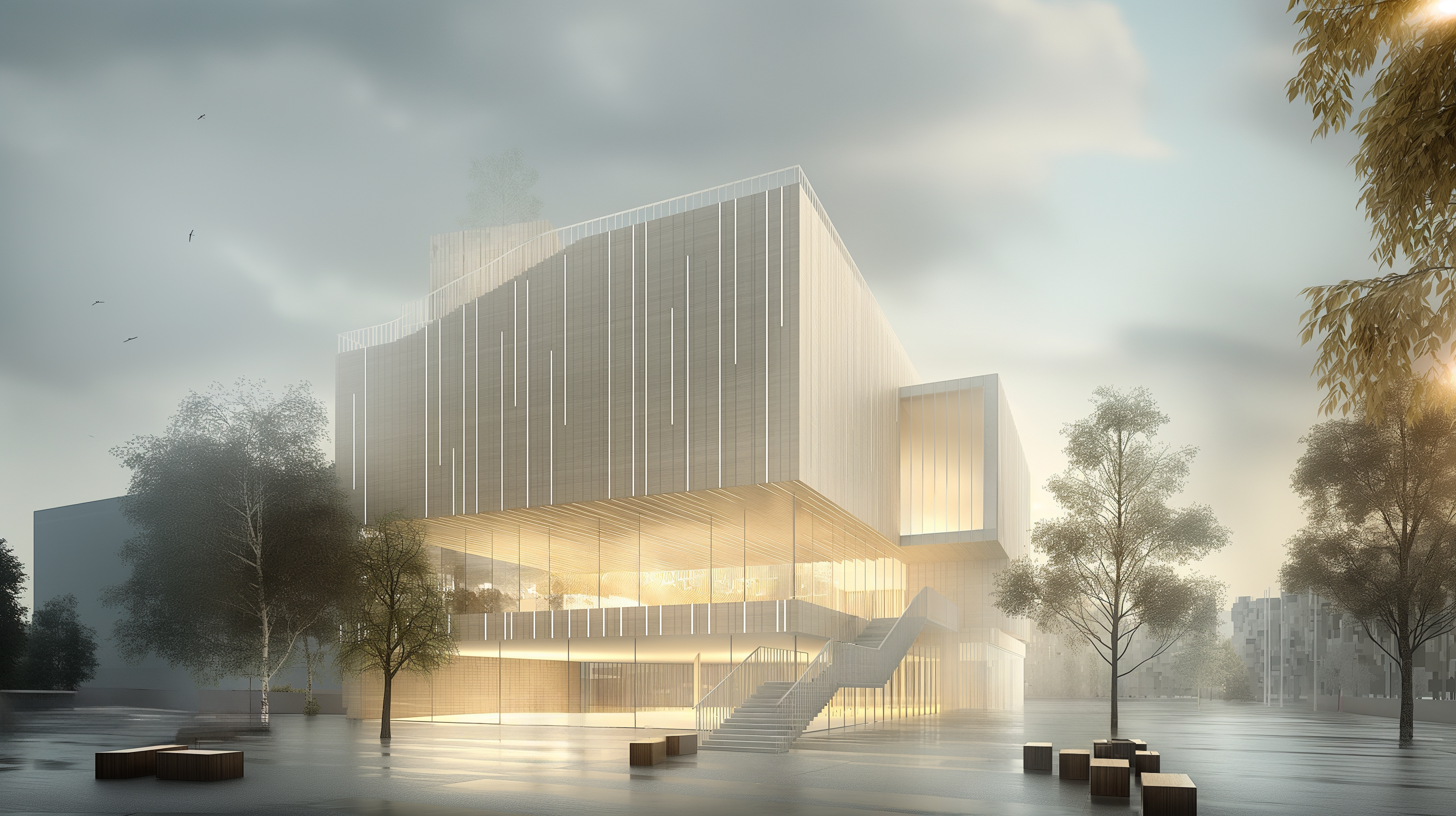 Helsinki Museum - Exterior concept